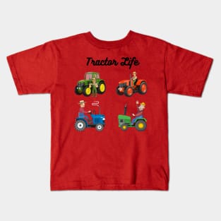 Tractor Life Kids T-Shirt